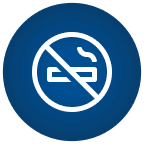 No smoking badge