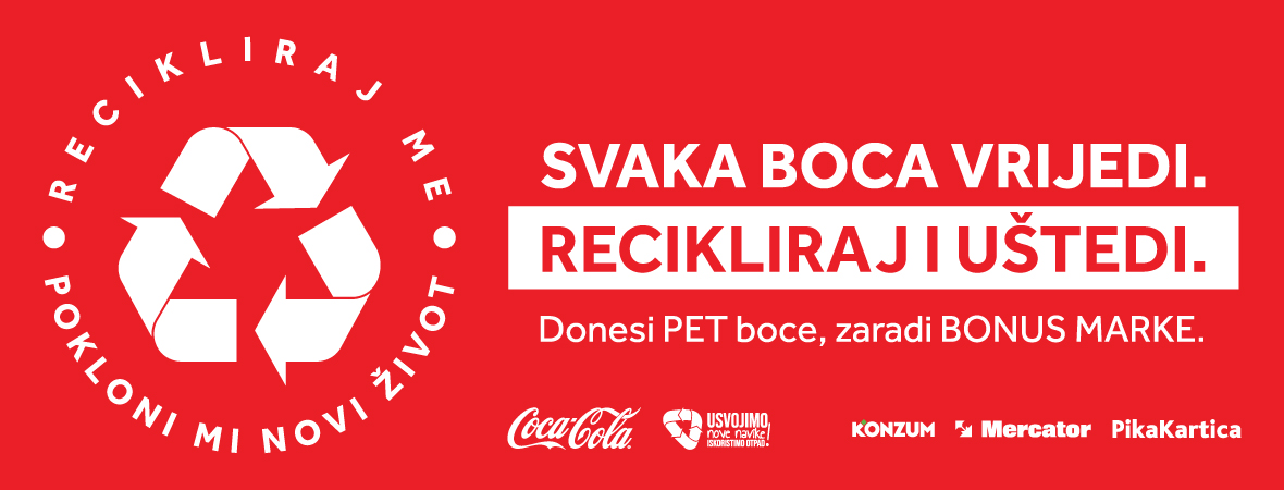 Recikliraj me. Pokloni mi novi život.