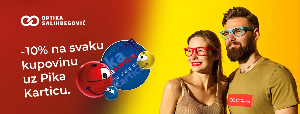 Optika Salihbegović je novi partner programa Pika Kartice